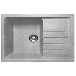 Granfest Мойка кухонная Practic GF-P760L Серый – фотография-1